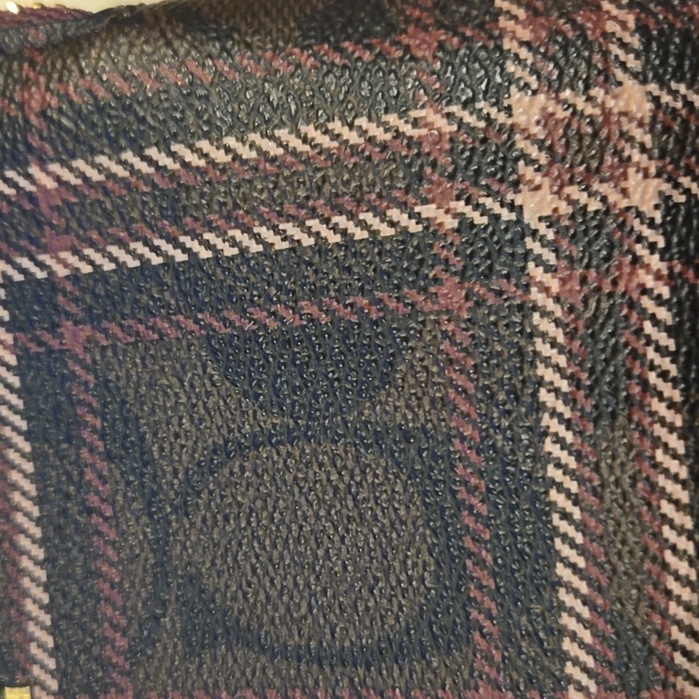 Coach Plaid Signature Zipper Wristlet/Wallet - Picture 3 of 11